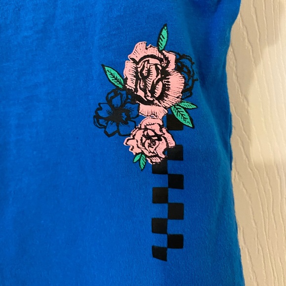 Vans Muscle Tie Front Tank Top XS - Picture 3 of 8